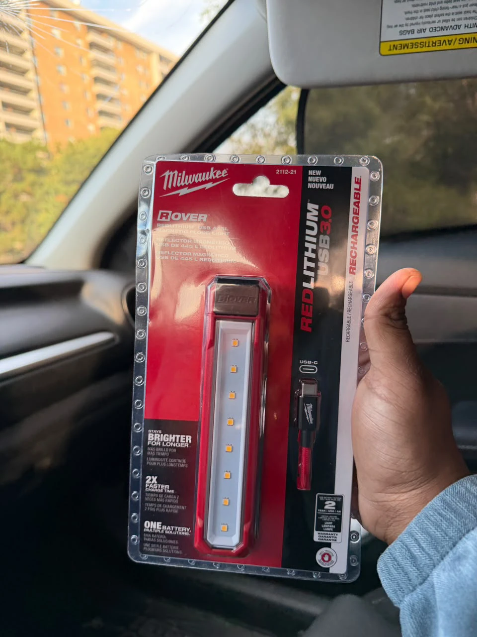 Milwaukee ROVER RedLithium USB 3.0 Rechargeable Flood Light