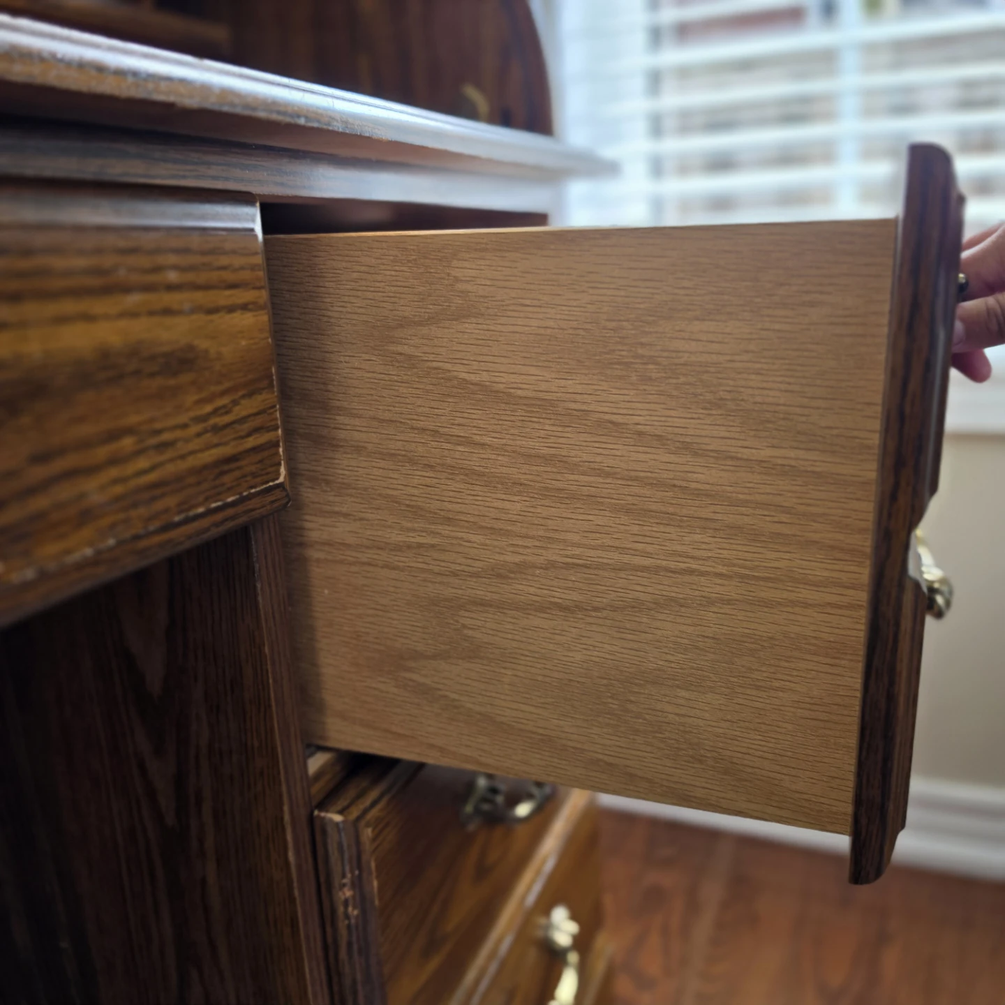 Vintage Roll Top Desk - photo 3