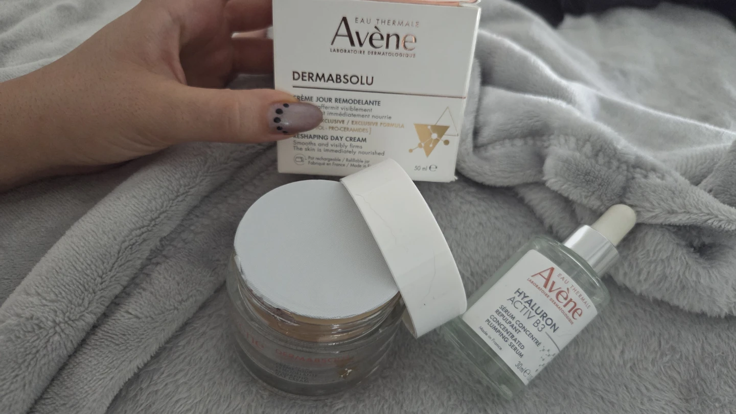 Avene Dermabsolu Reshaping Day Cream and Hyaluron Activ B3 Serum - photo 2