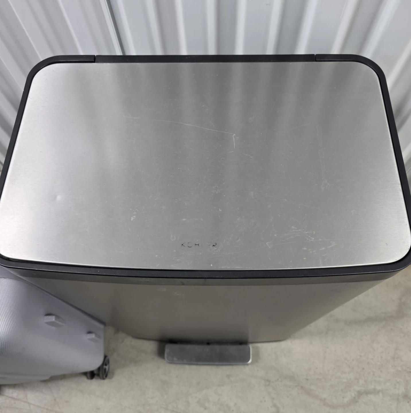 Kohler Stainless Steel Step Trash Can - photo 2