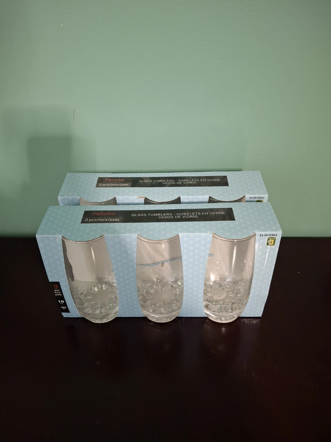 Palermo Glass Tumblers - Set of 3