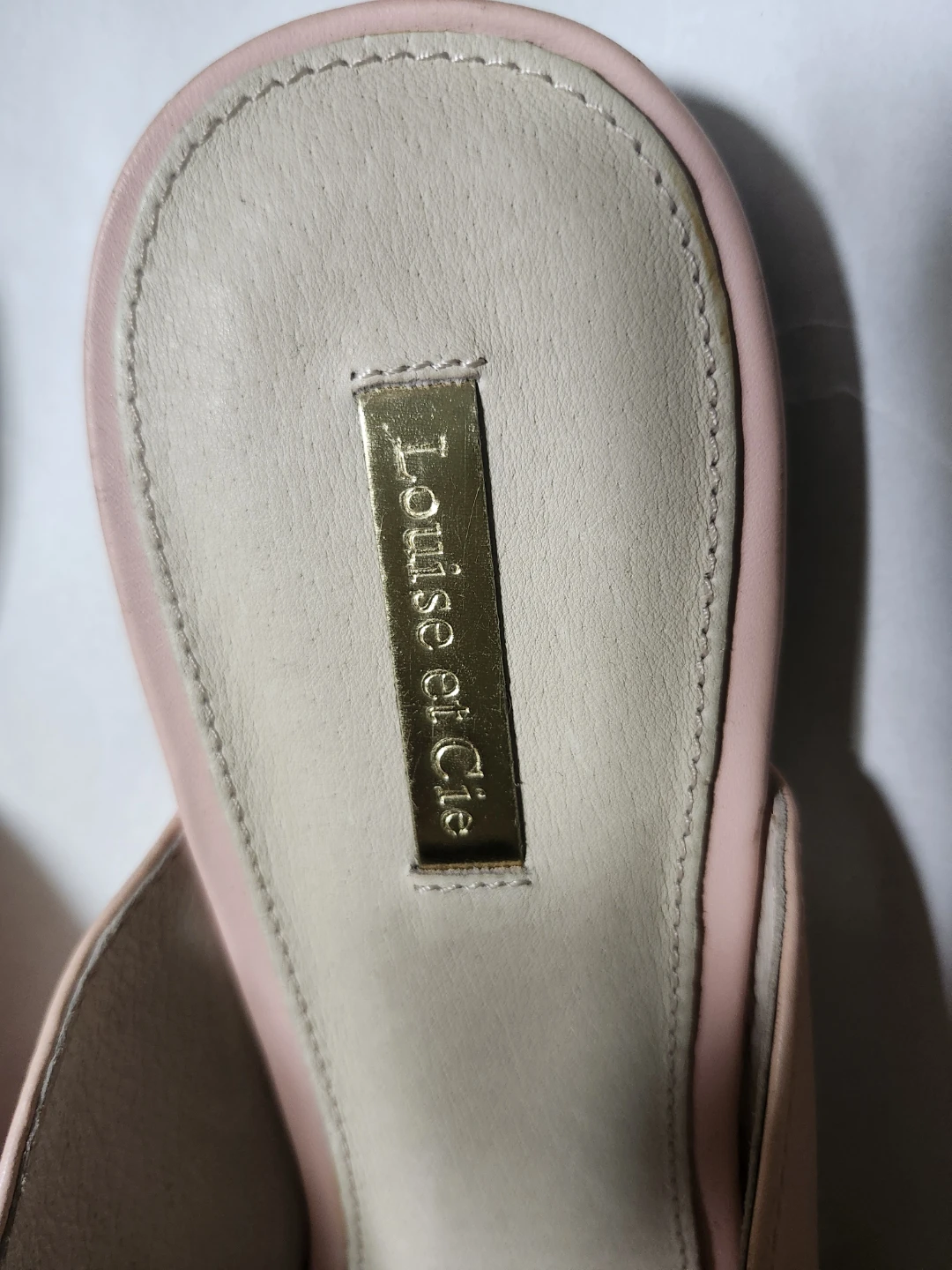 Louise et Cie Pink Slip-On Mules Size 13 - photo 3