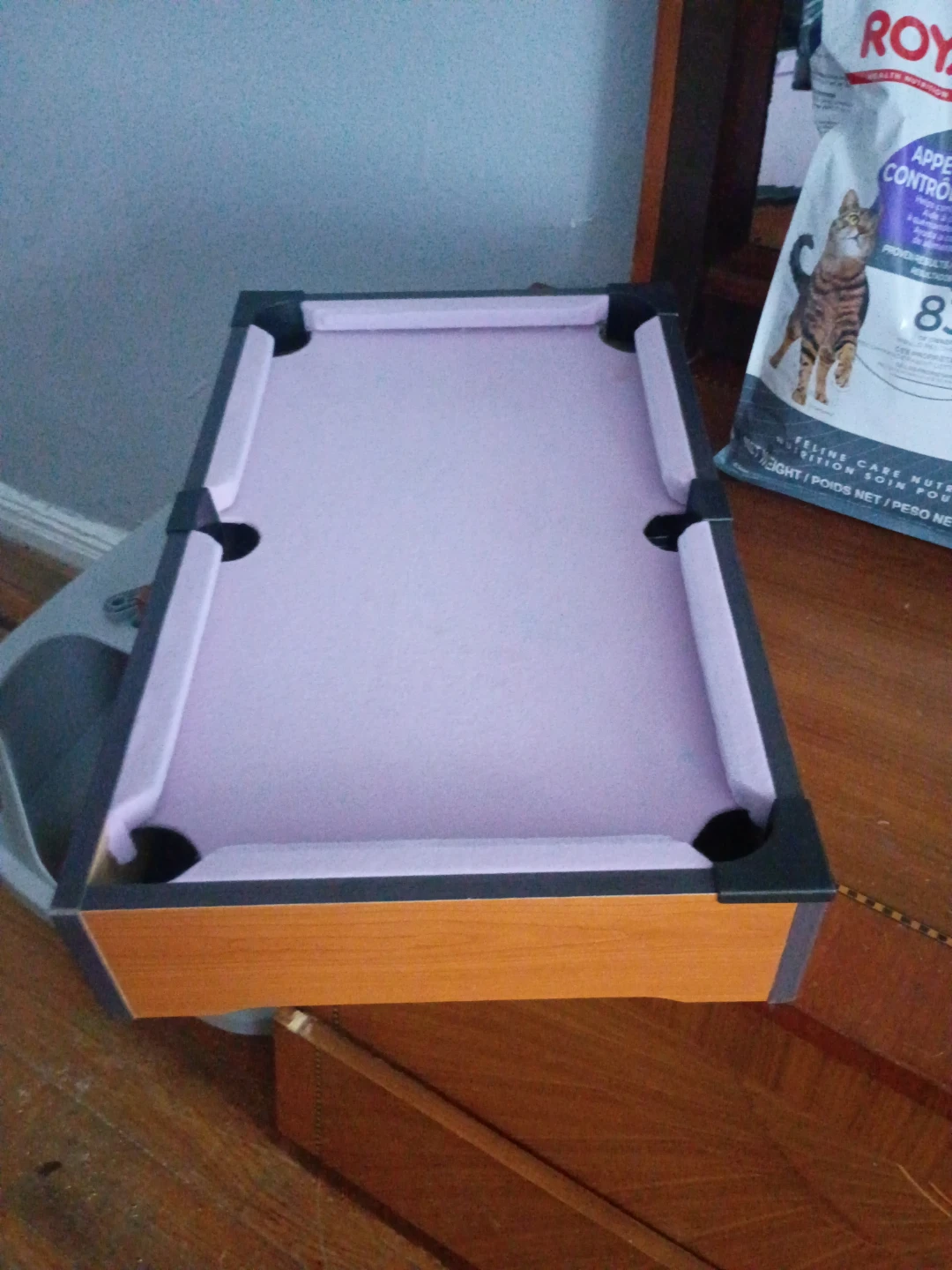 Mini Pool Table - Pink Felt - photo 2