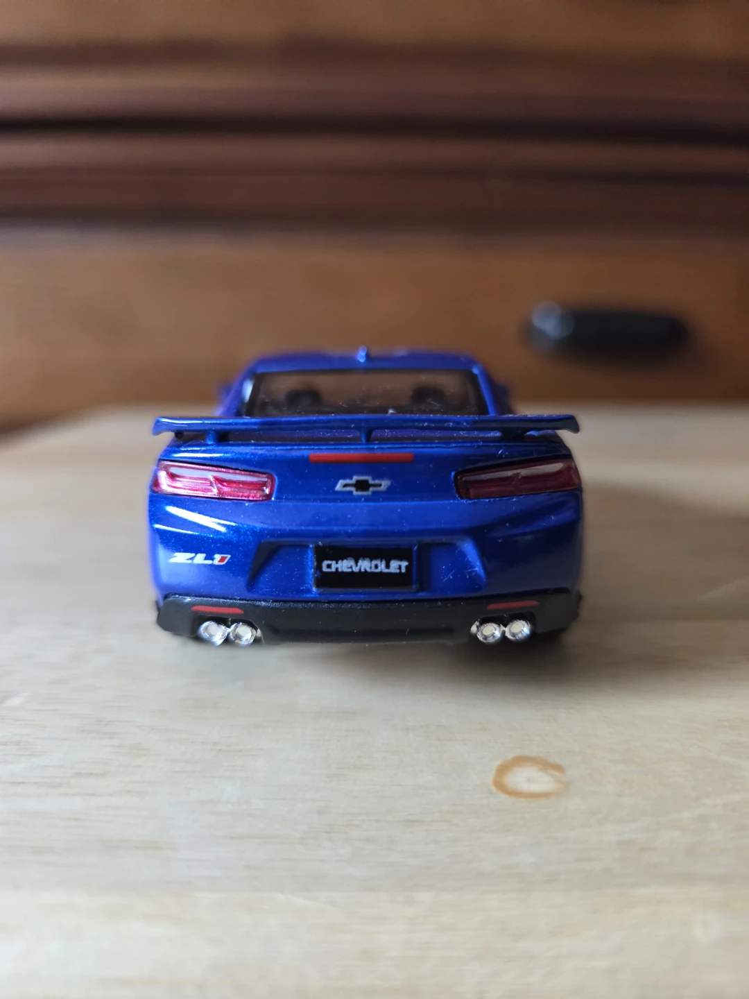 Blue Chevrolet Camaro ZL1 Scale 1/38 Toy Car - photo 3