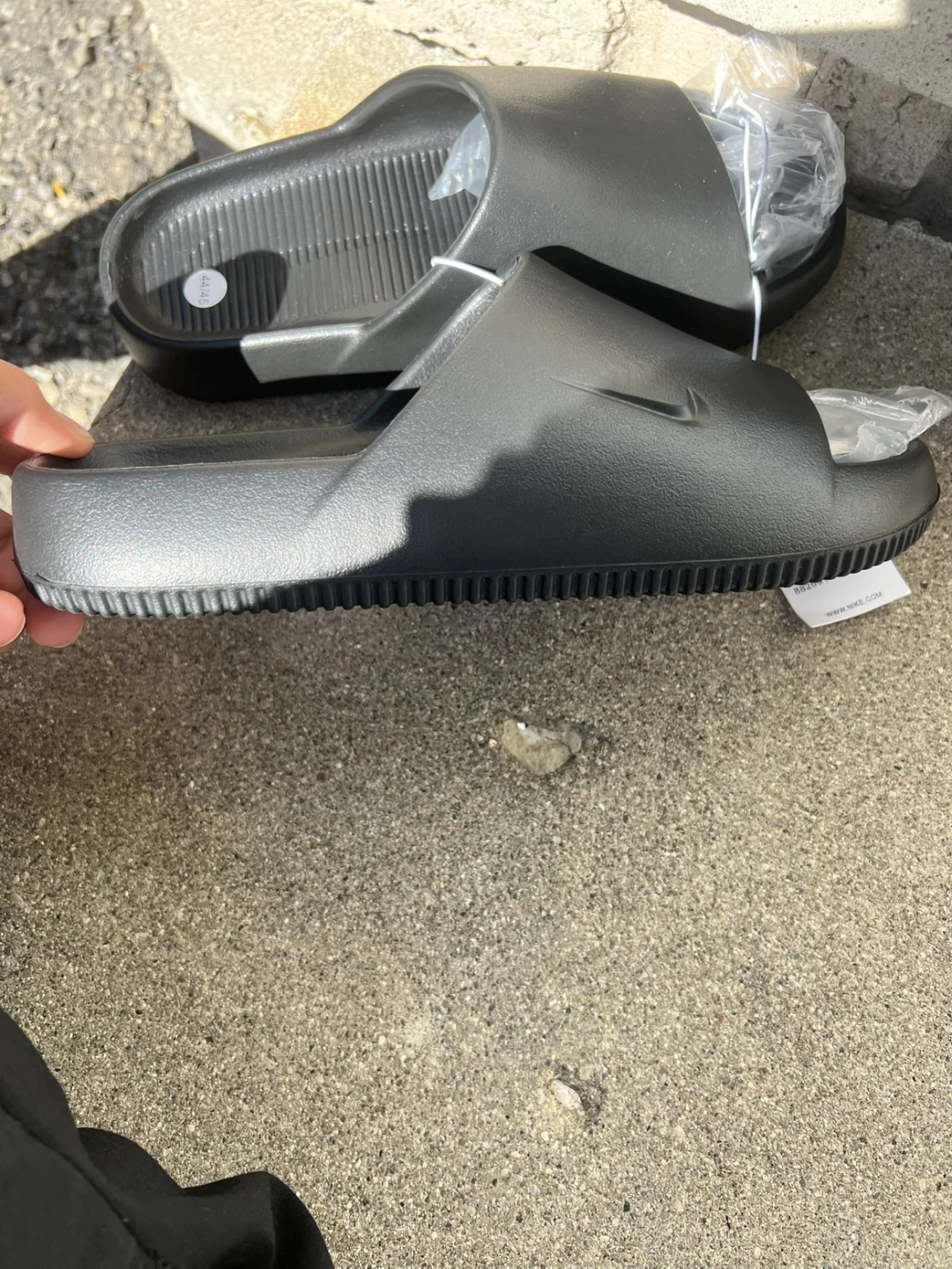 Brand new nike calm slides - photo 3