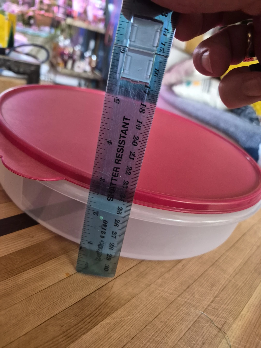 Tupperware Round Food Container - photo 2