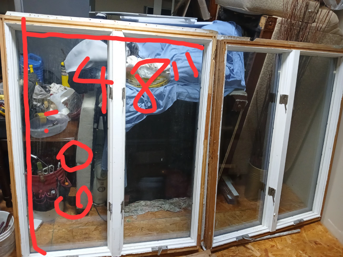 Double Pane Window Units. Anderson window.