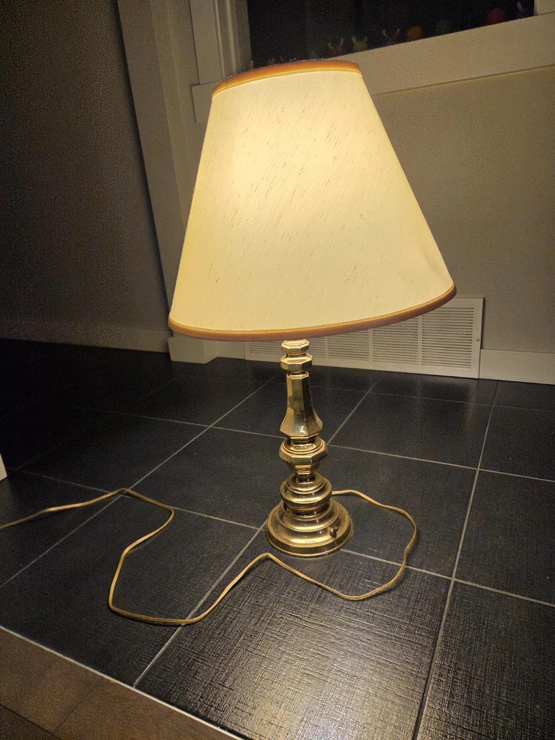 Brass Table Lamp
