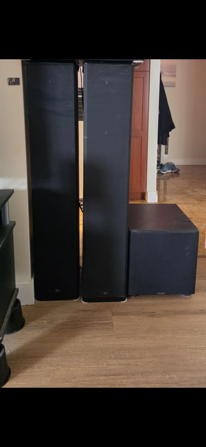 Vintage Rare Esprit BP Towers & PDR-10 Powered Subwoofer