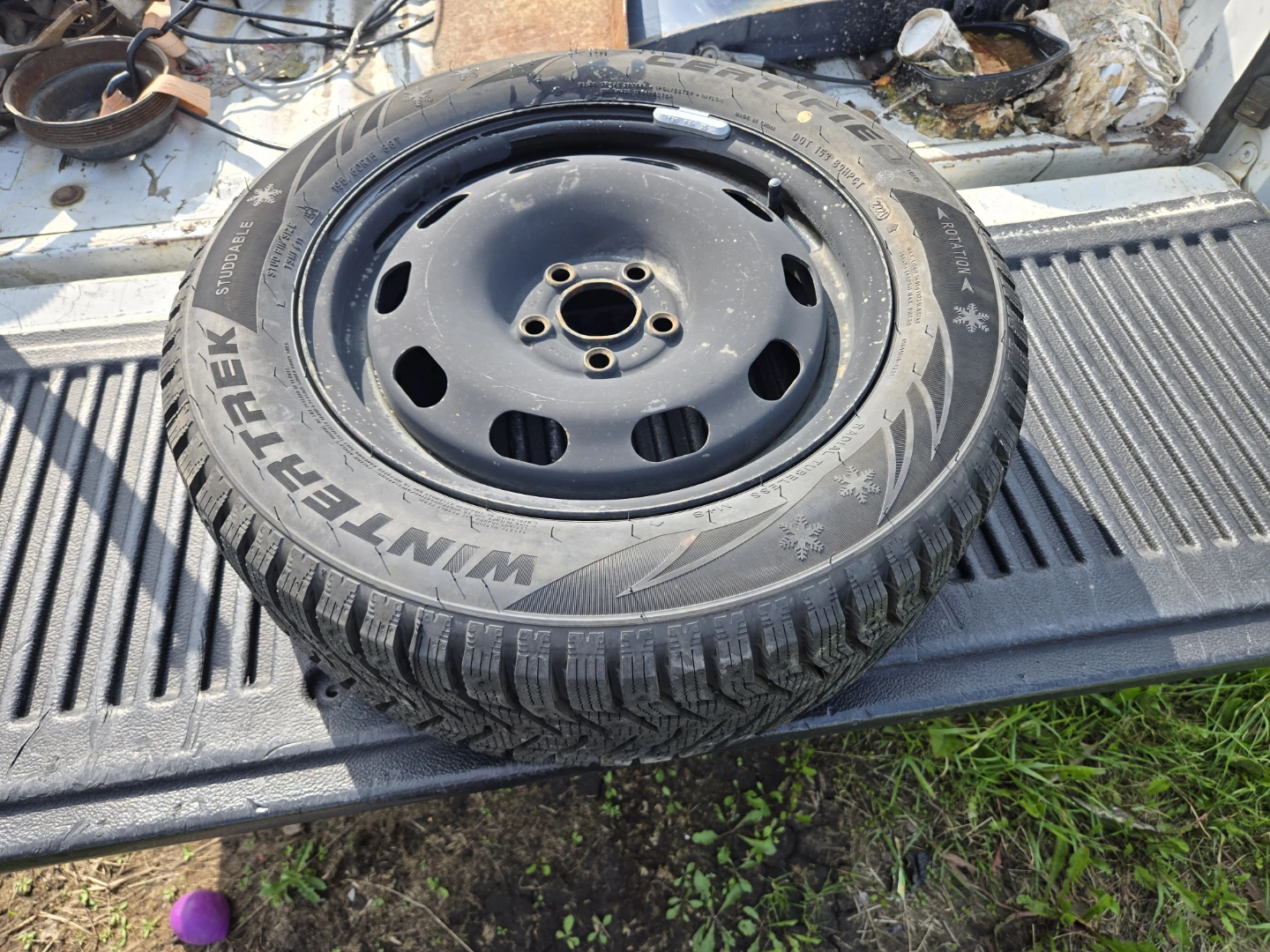 Winter tire with Steel Rim - photo 3