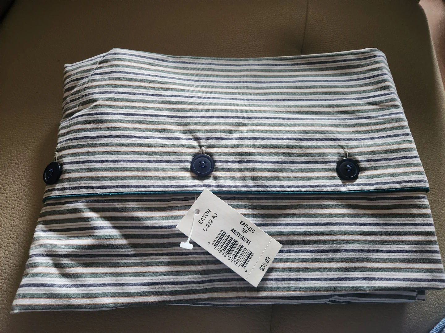 Eaton Basics Striped Pyjama Set - Small - photo 2
