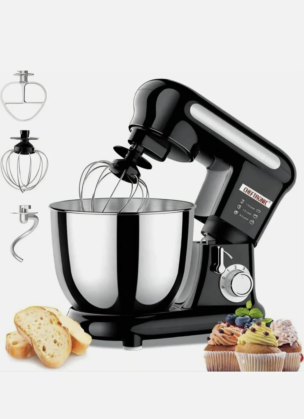 CHEFTRONIC Kitchen Machine SM-C01 Stand Mixer