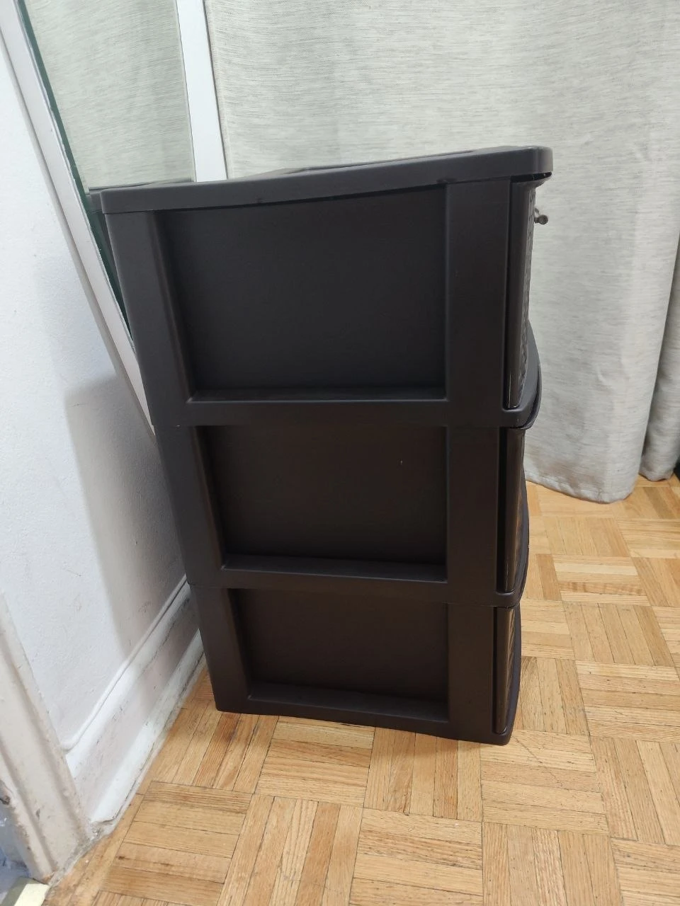 Sterilite Wide 3-Drawer Storage Tower, Woven Wicker Style - photo 2