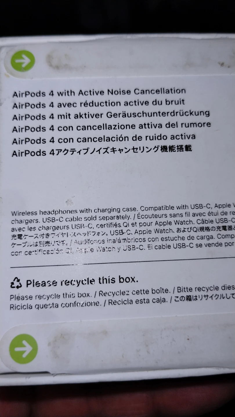 4th Gen - Apple AirPods 4 - New Open Box - photo 4