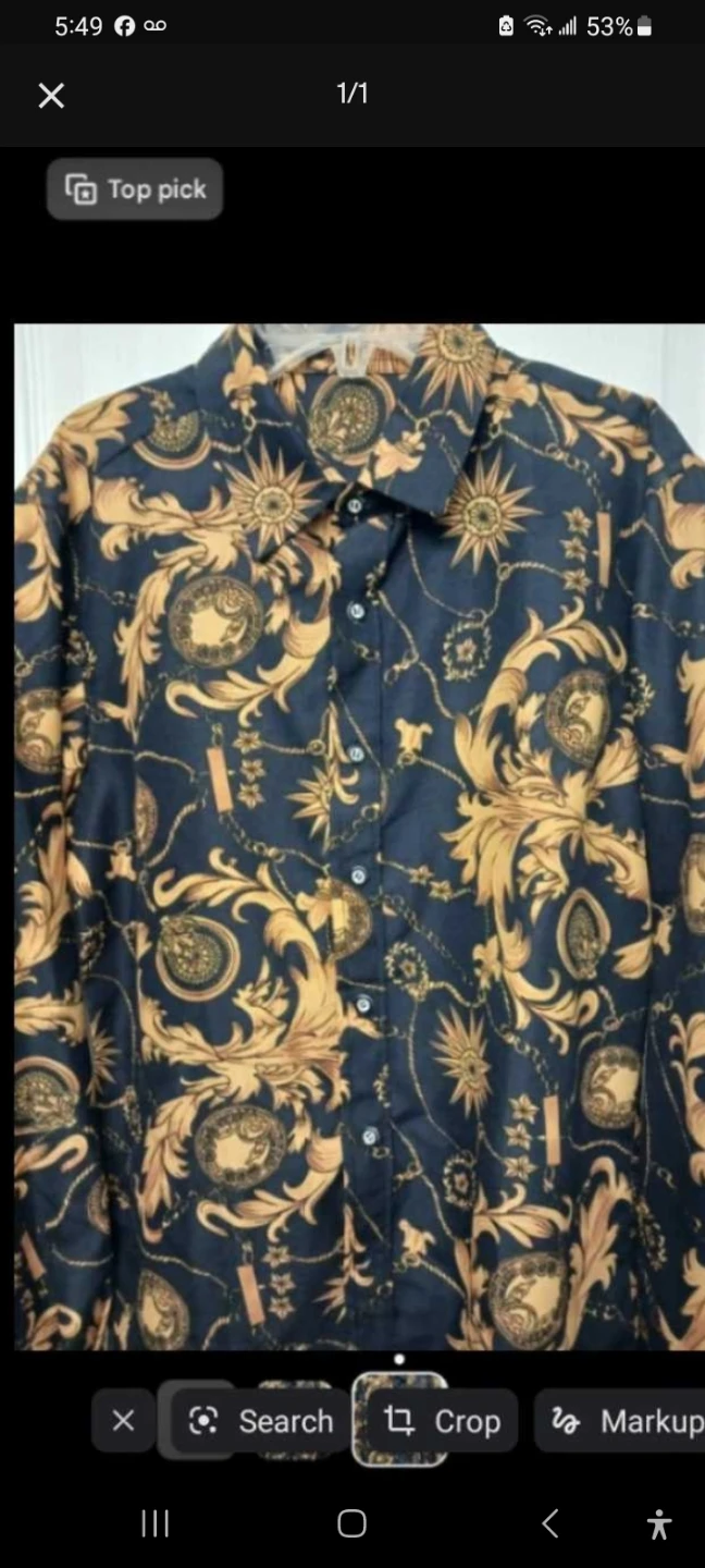Men's Button-Up Shirt