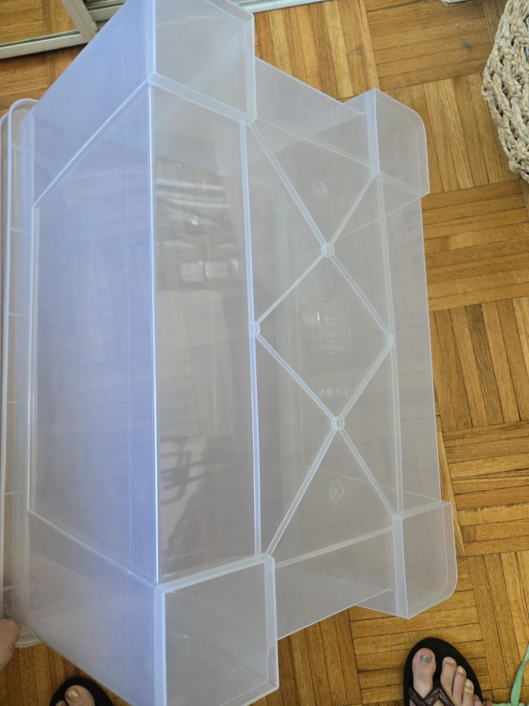 IKEA clear storage bin - photo 3