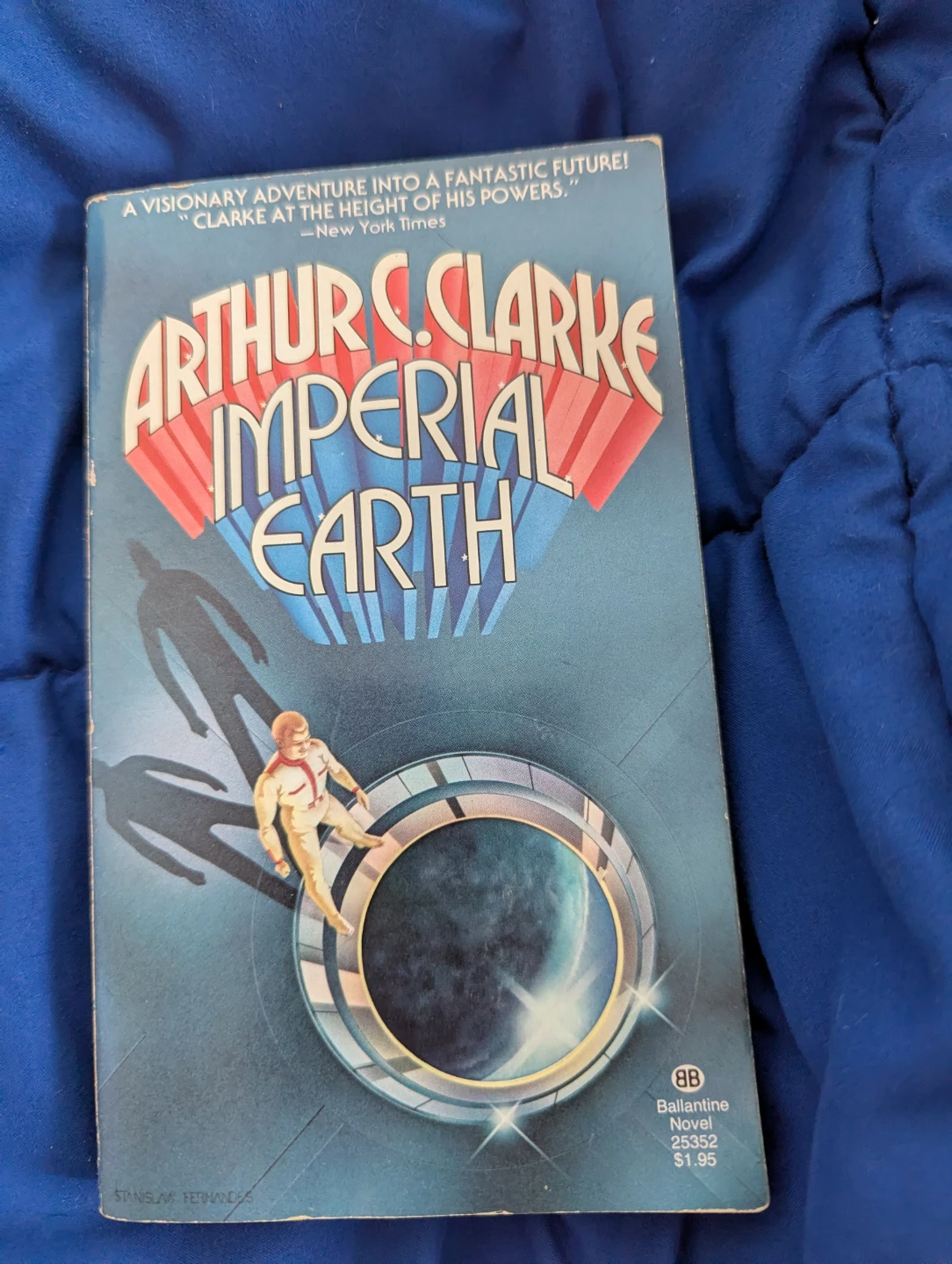 Vintage Book: "Imperial Earth" By: Arthur C. Clarke! 📘