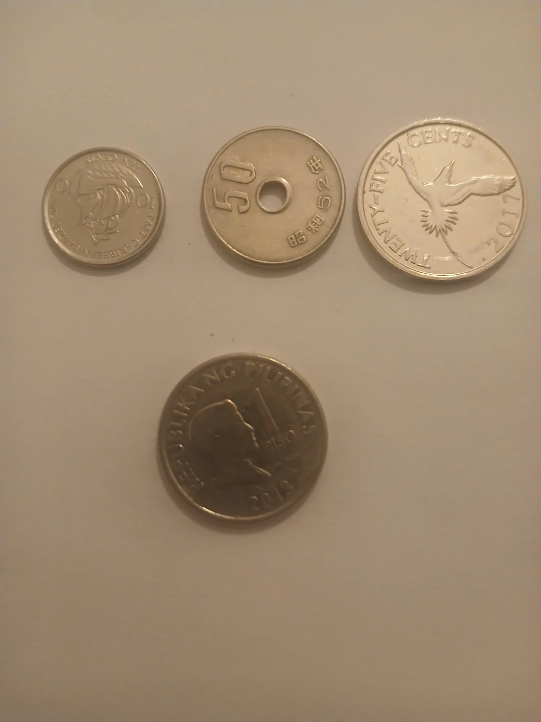 Collection of 4 Foreign Coins