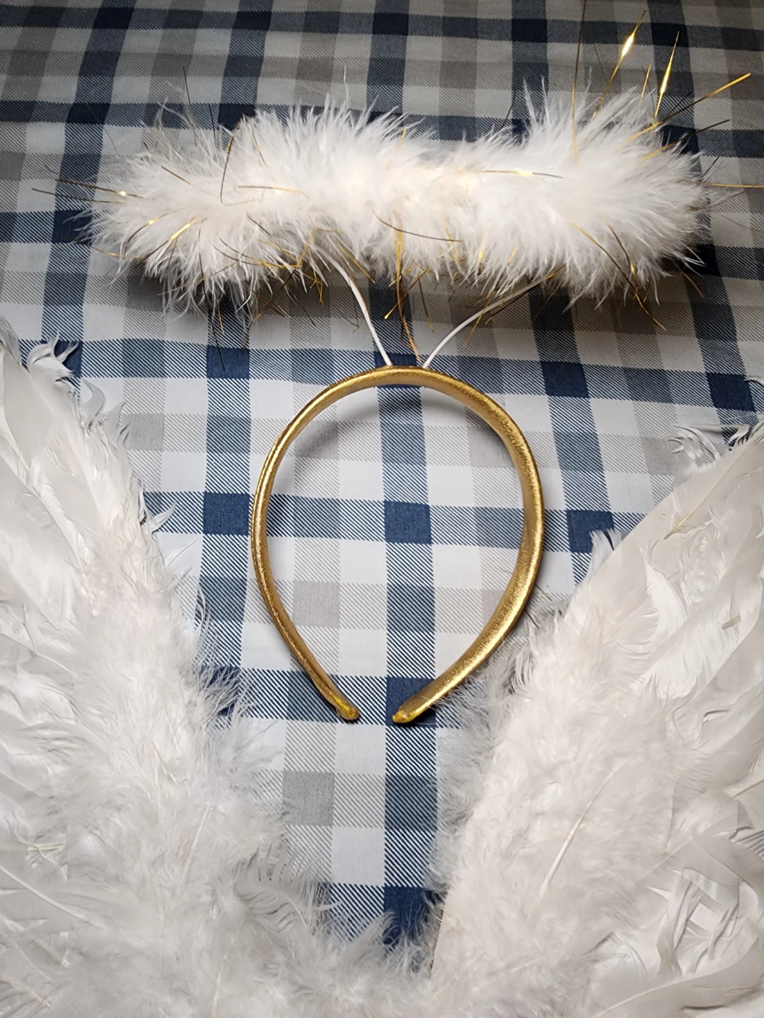 Angel Costume Set with Halo, Wings, and Tutu - photo 2