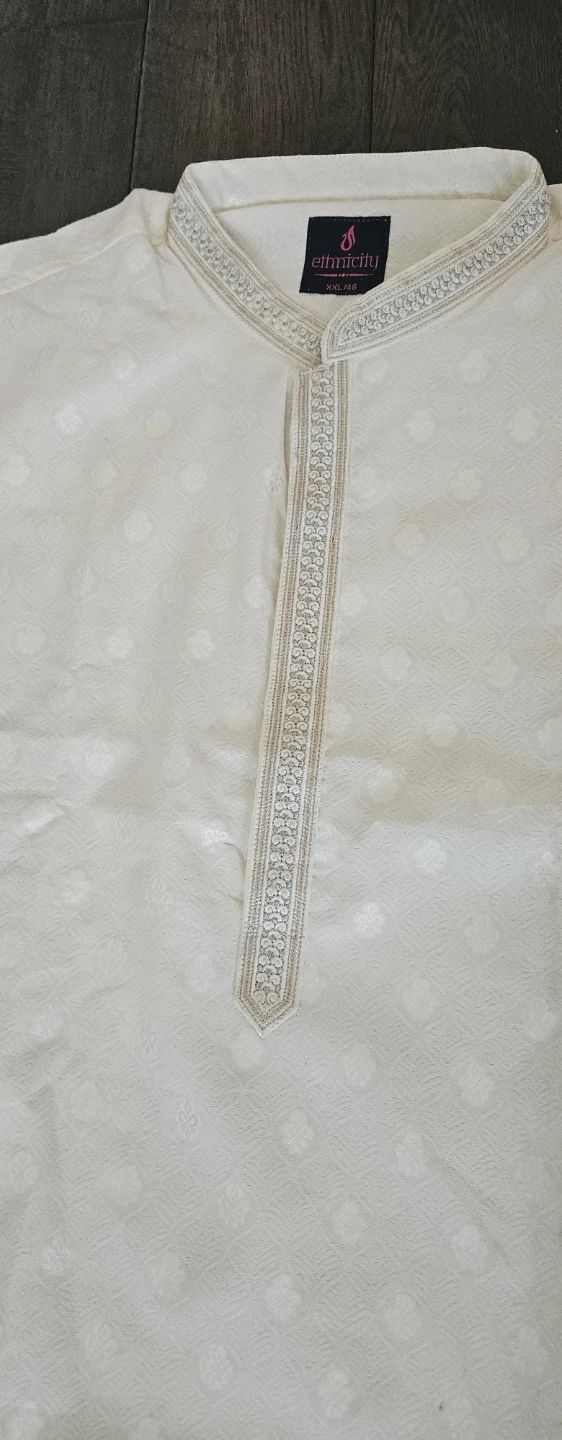 Cream Kurta XXL-48 - photo 2