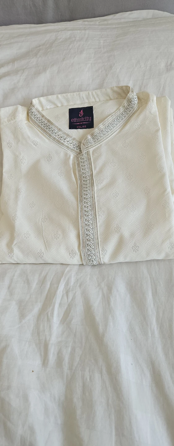 Cream Kurta XXL-48 - photo 4
