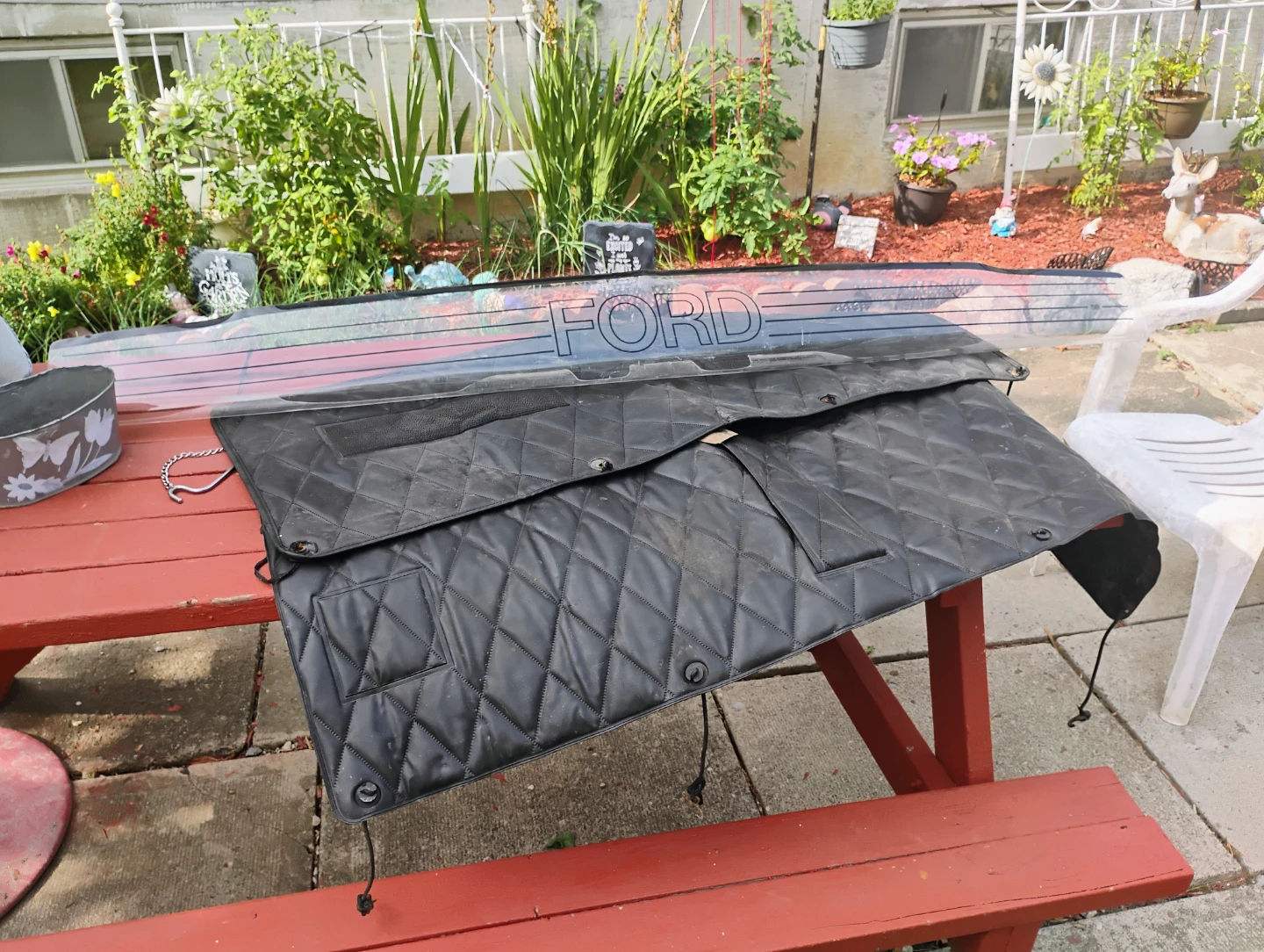 Ford Winter Grill Covers and Wind Visor