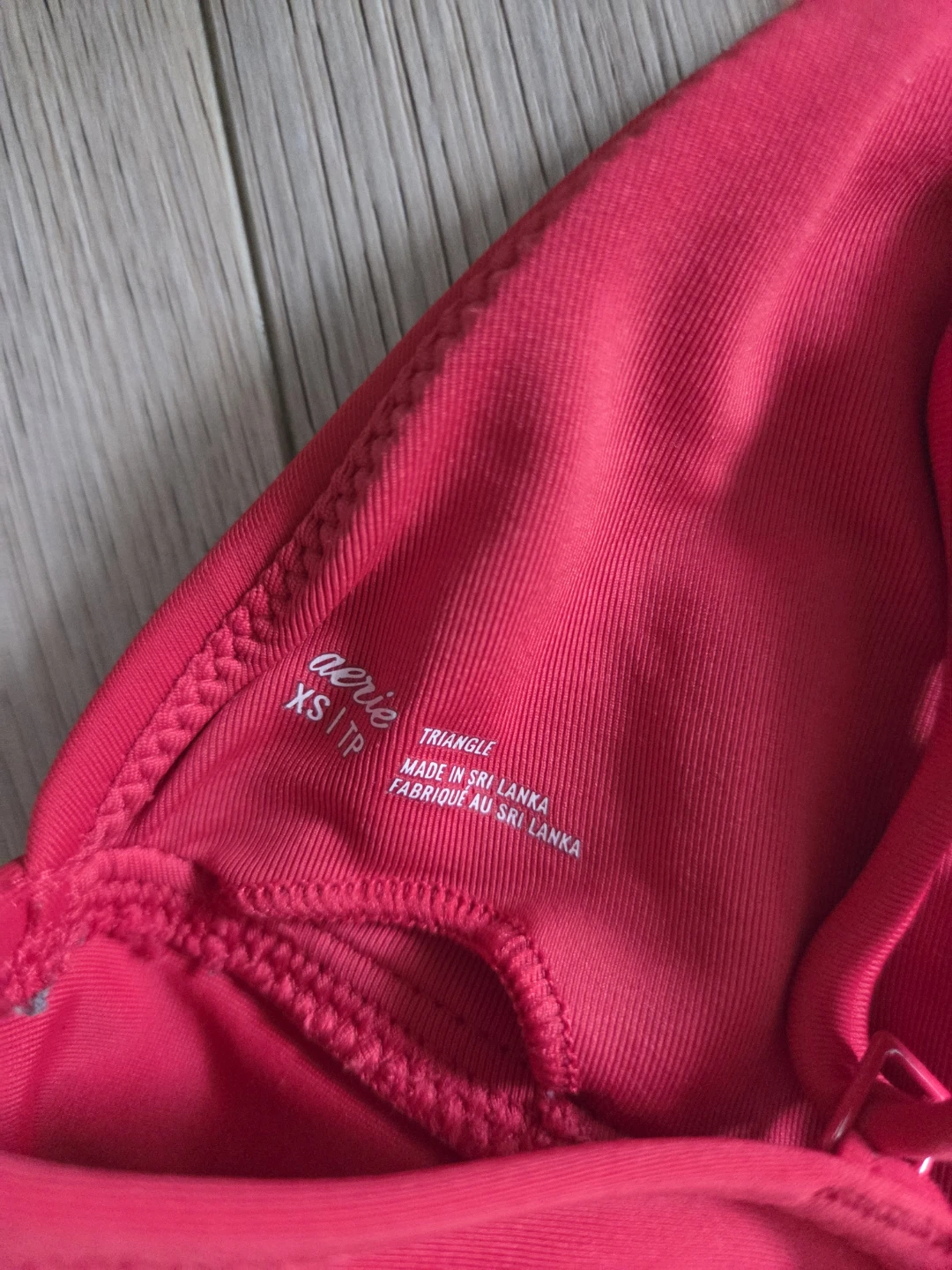 Aerie Red Bathing Suit Top - photo 3