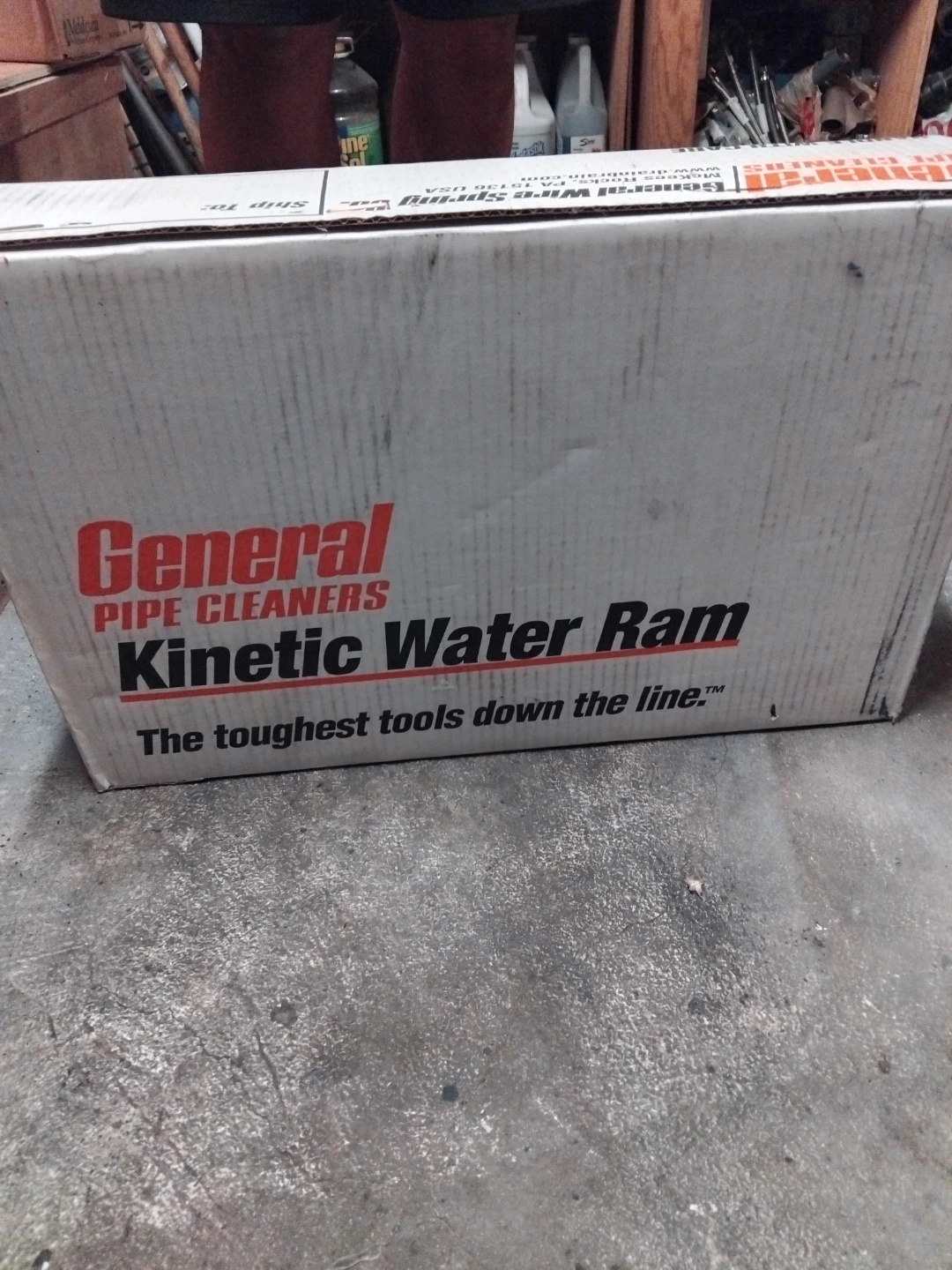 General Pipe Cleaners Kinetic Water Ram Tool