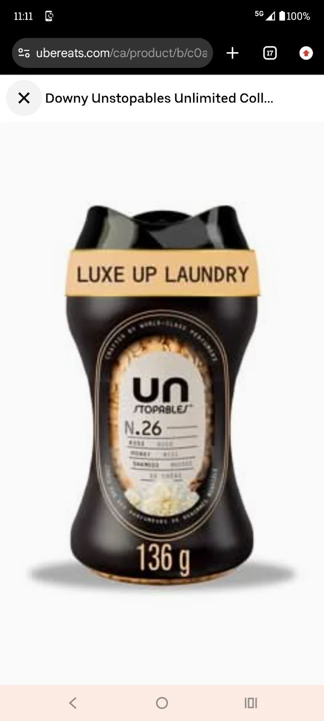 Downy Unstopable Fresh laundry scent booster N.26