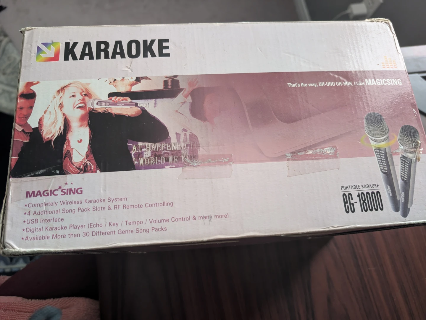Magic Sing EG-18000 Portable Karaoke System