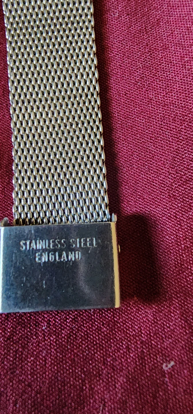 Vintage- Timex Electric Watch Stainless Steel Mesh Band - photo 5