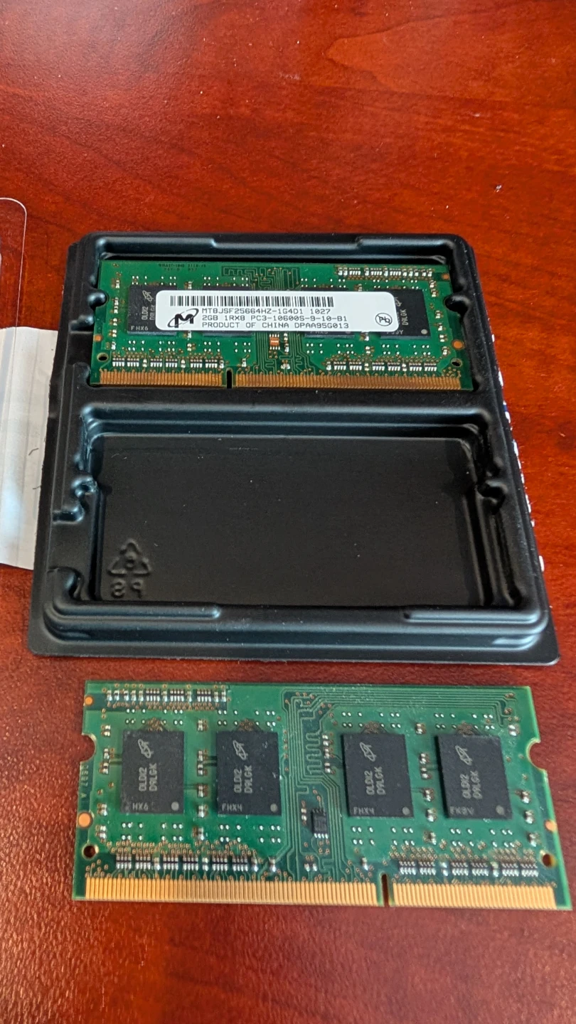 2 x 2GB Micron DDR3 Laptop RAM (4GB Total) – 1333MHz SO-DIMM - photo 3