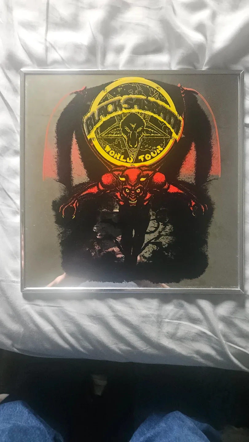 Black Sabbath World Tour Mirror[ COLLECTIBLE RARE. ]