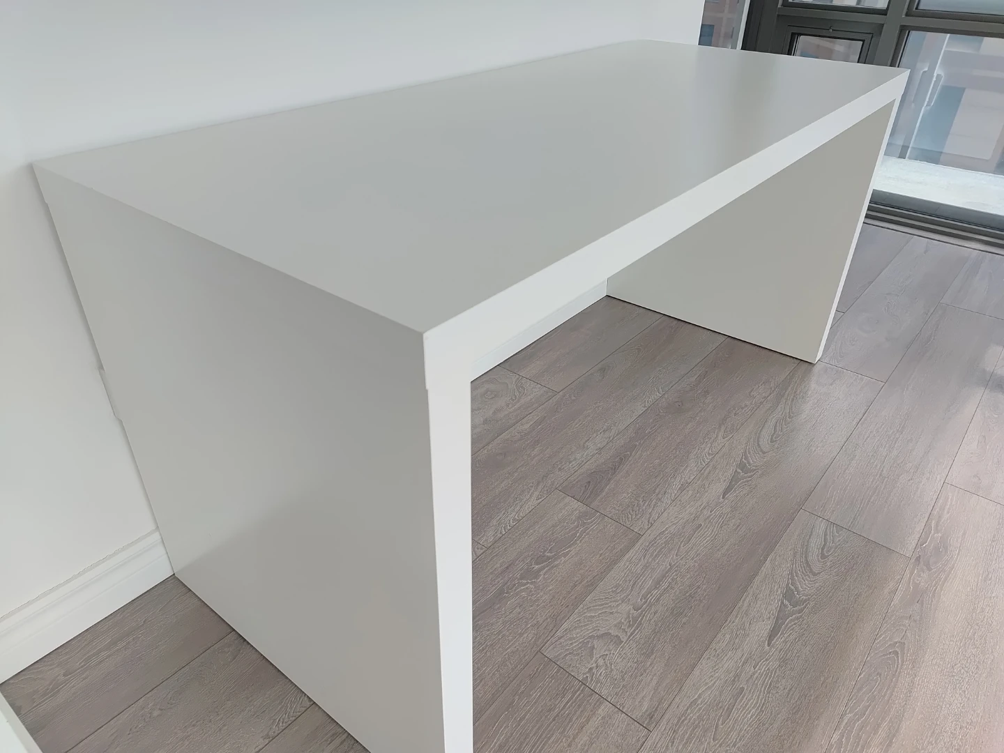 IKEA White Console Desk - photo 2