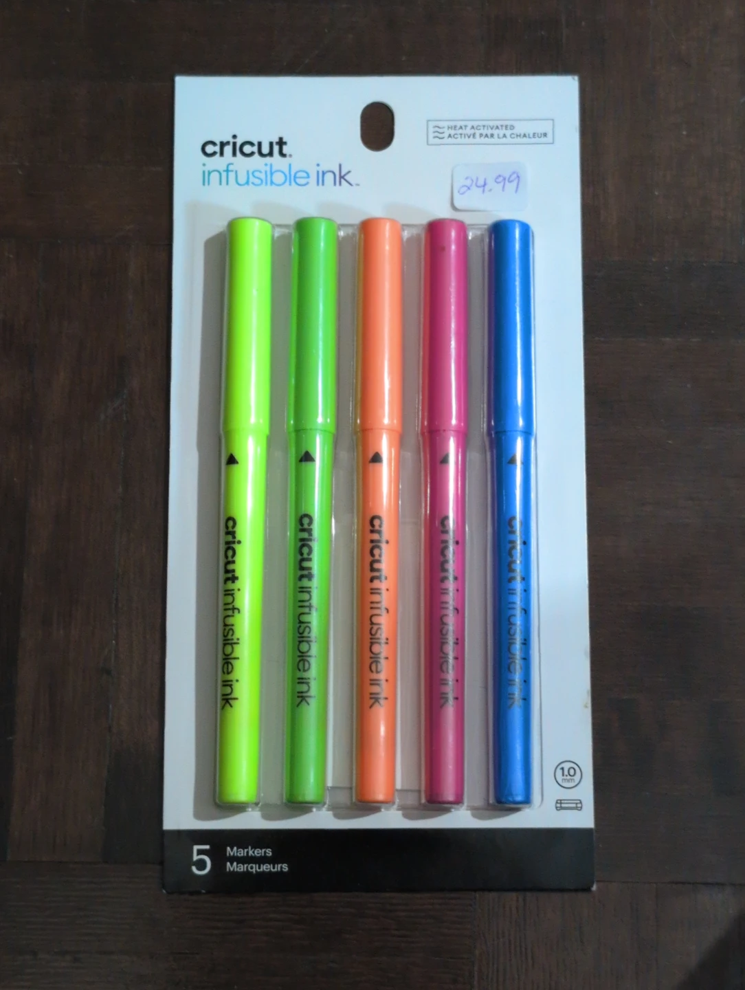 Cricut Infusible Ink Markers 5 Pack