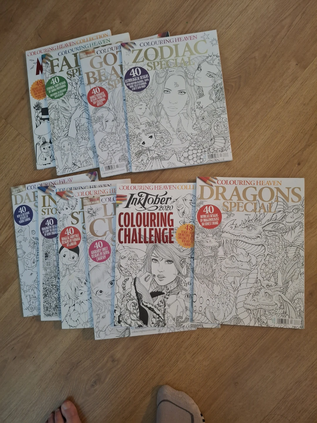 Colouring Heaven Collection Magazines - Bundle