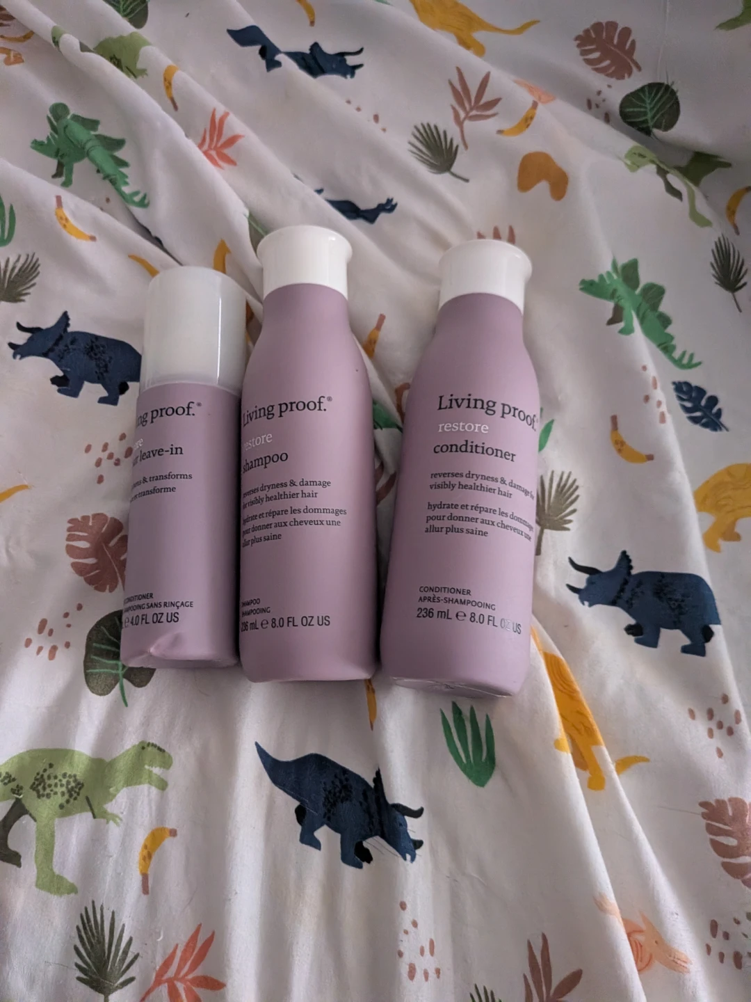 Living Proof Restore Shampoo, Conditioner & Leave-In Set