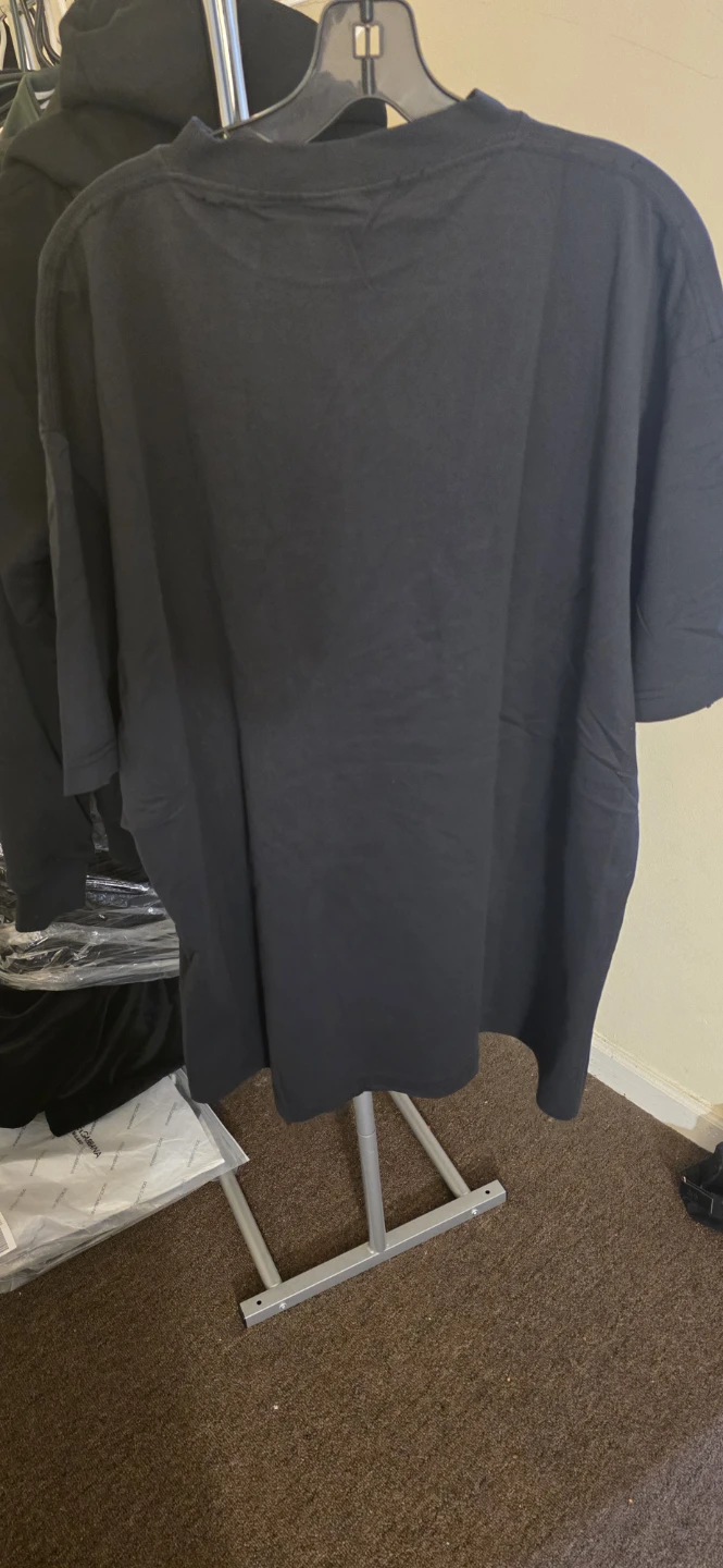 Balenciaga Black Graphic T-Shirt - photo 3