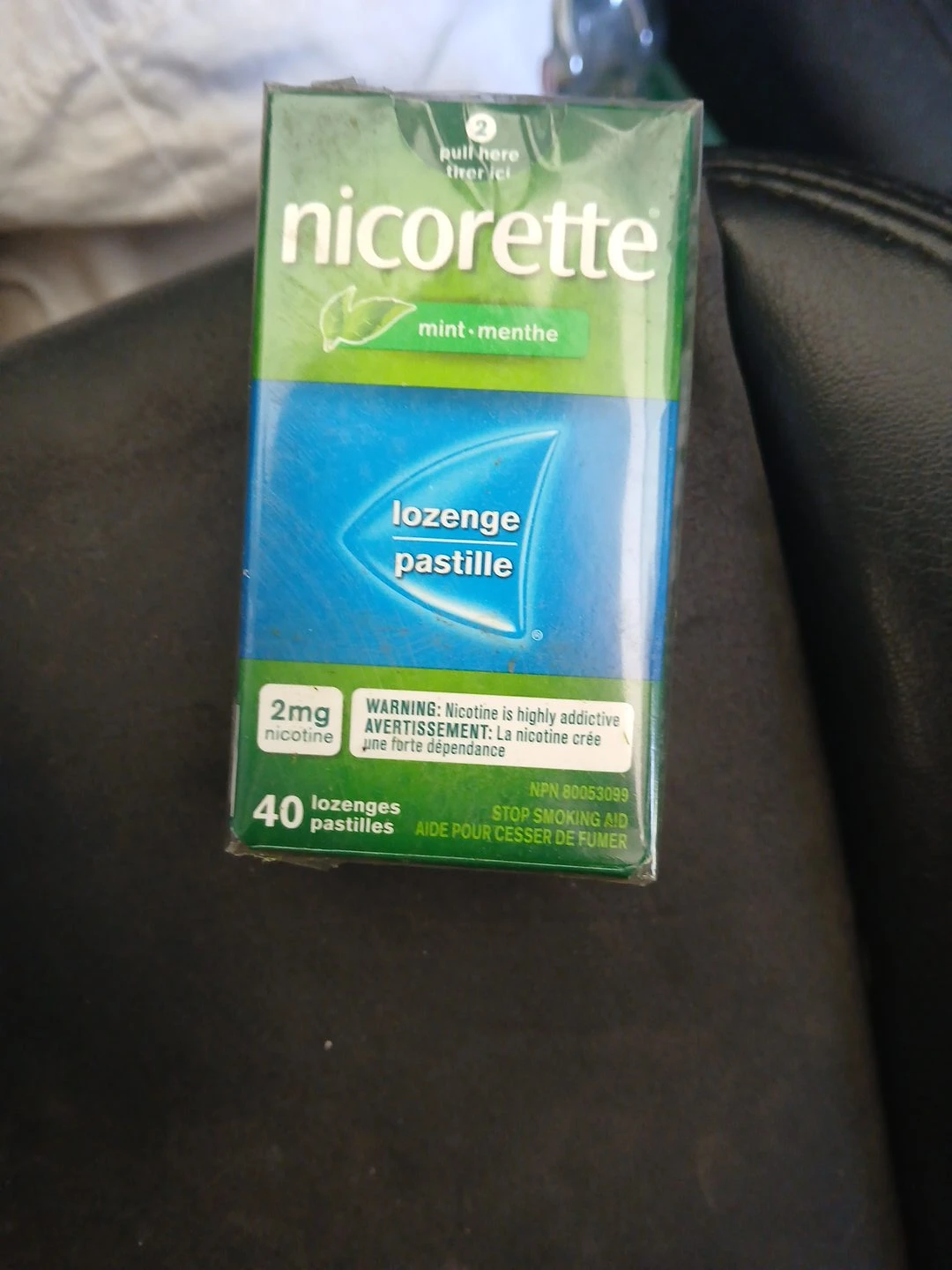 Nicorette Mint Lozenges 2mg – Sealedl