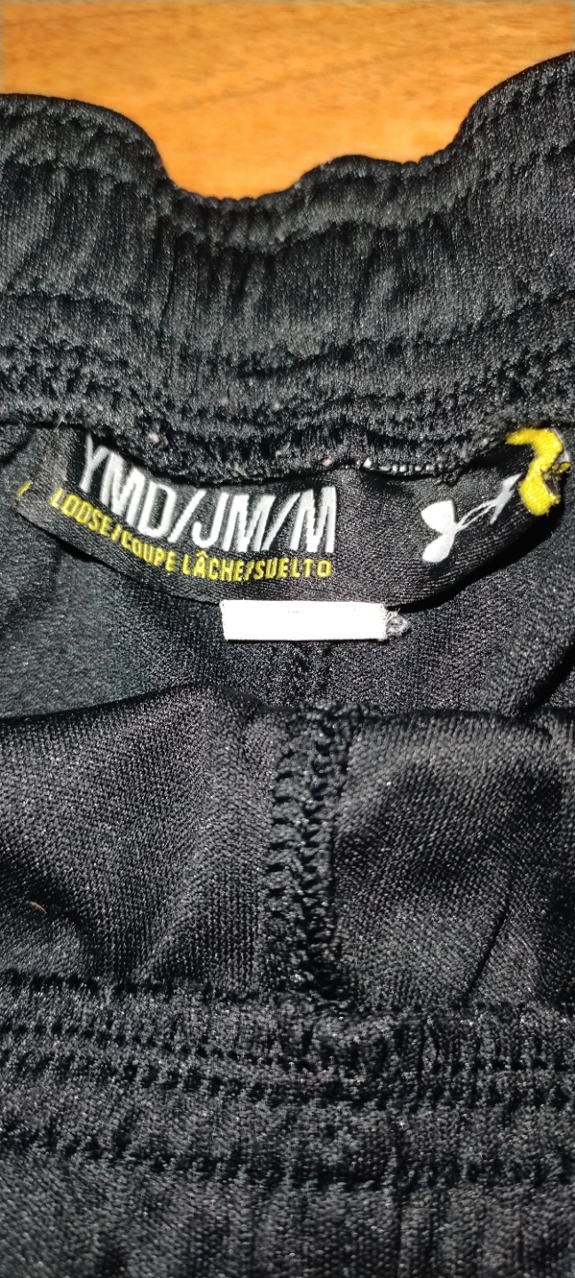 Under Armour Black Youth Athletic Shorts - photo 2