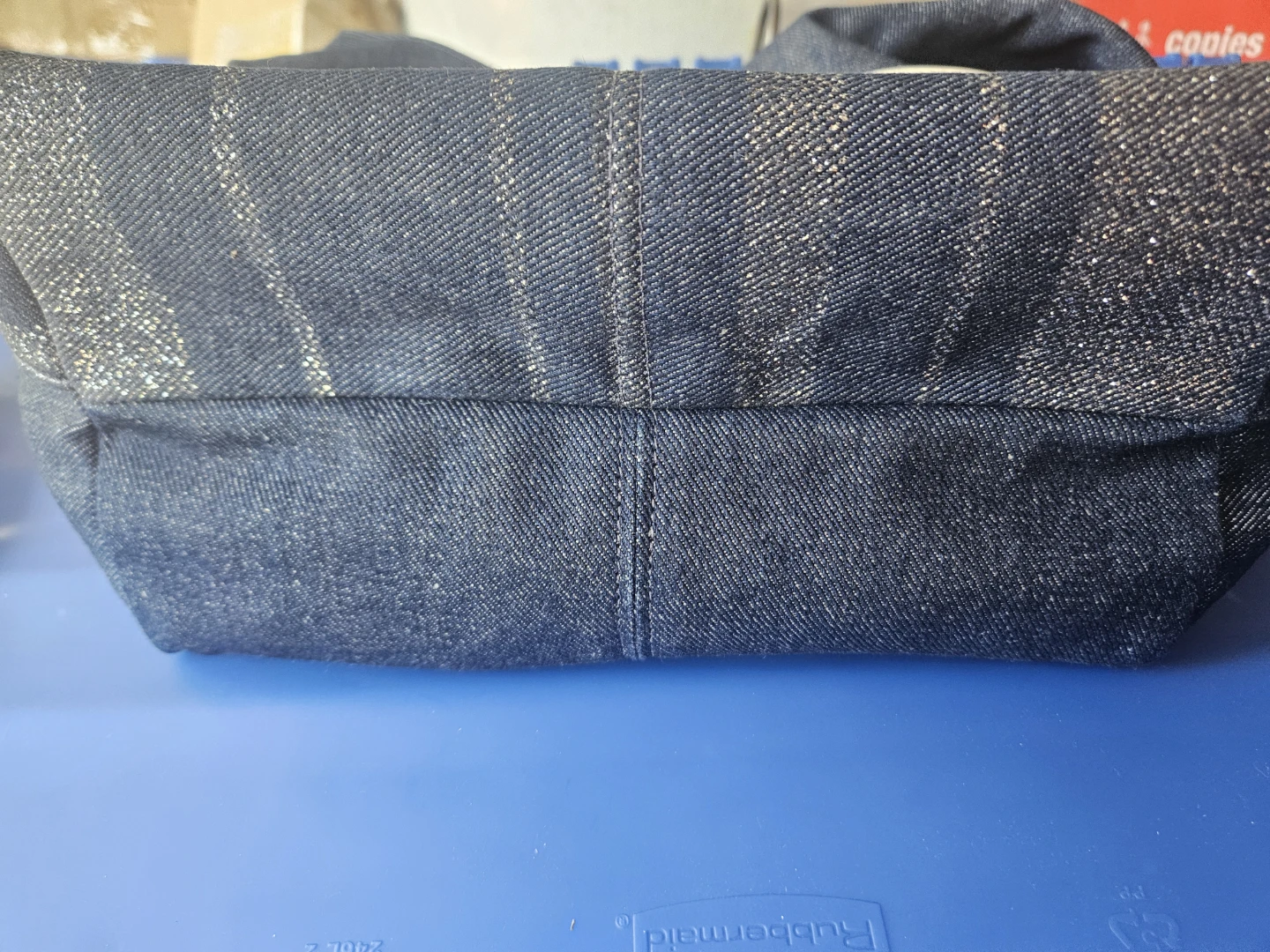 Bloom Denim Tote Bag - photo 3