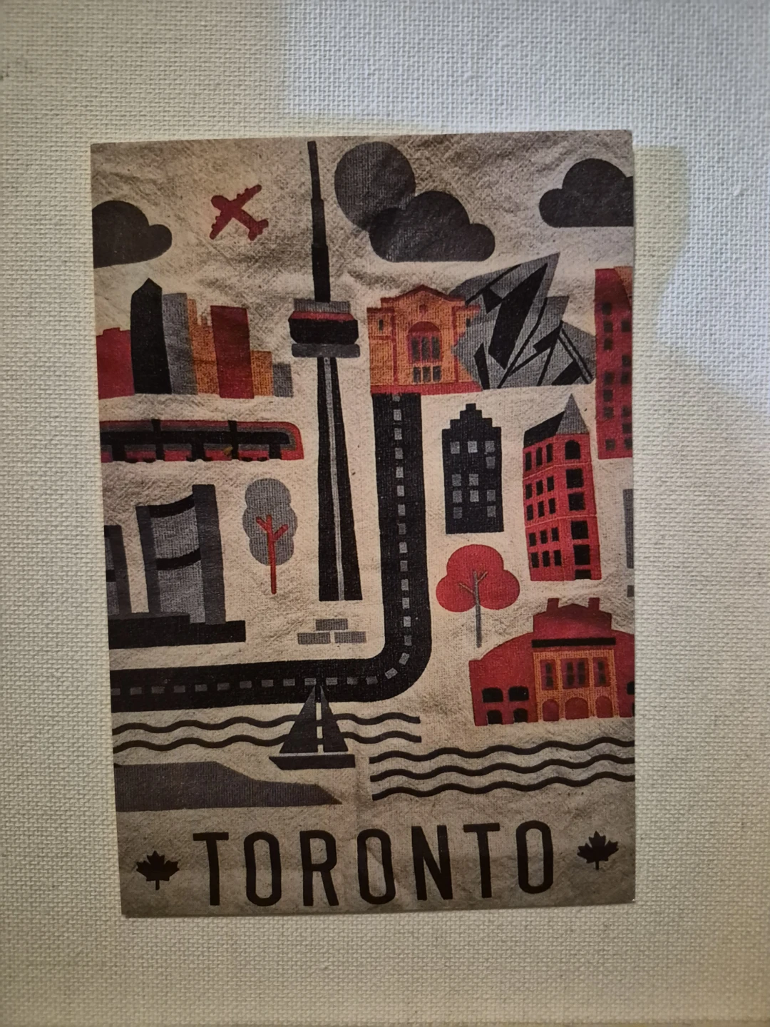 Toronto Skyline Art Print