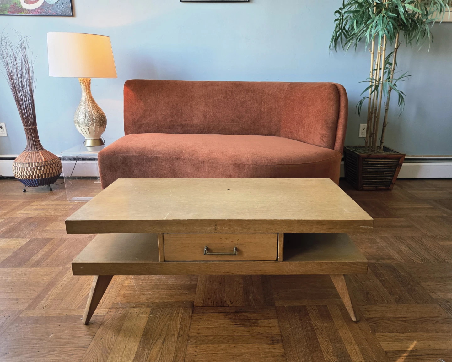 MCM Coffee Table/ TV Bench/ (48" × 20" × 20") - photo 3