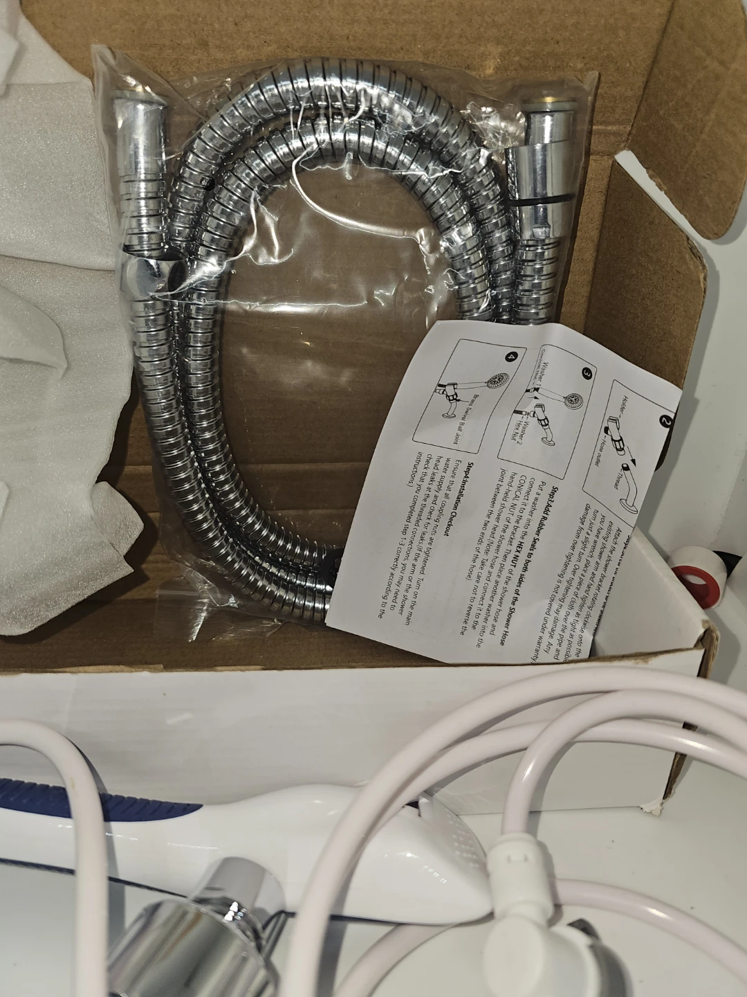 AenArt 5 Function Handheld Shower Set - photo 3