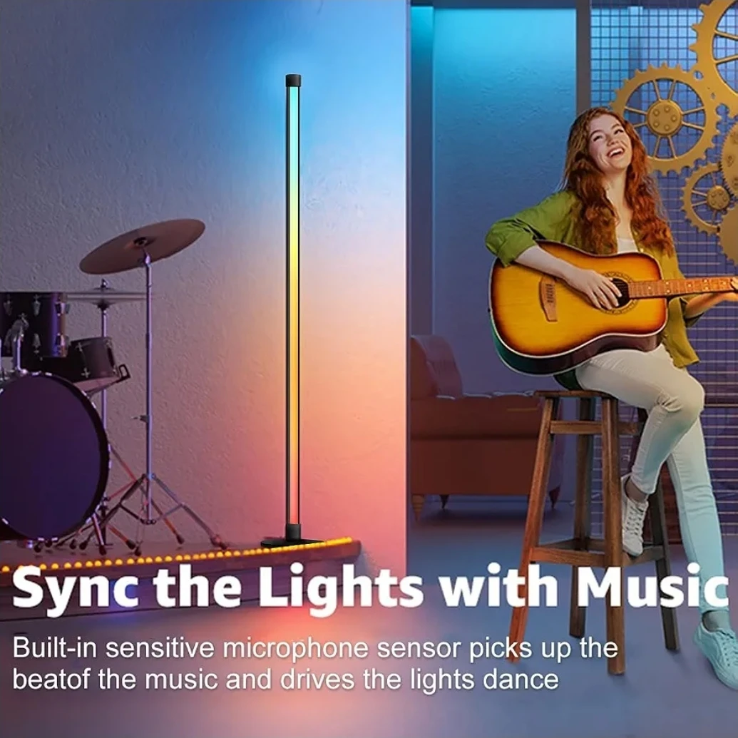 ❤️ Smart LED Floor Lamp RGB App Control Music Sync - photo 4