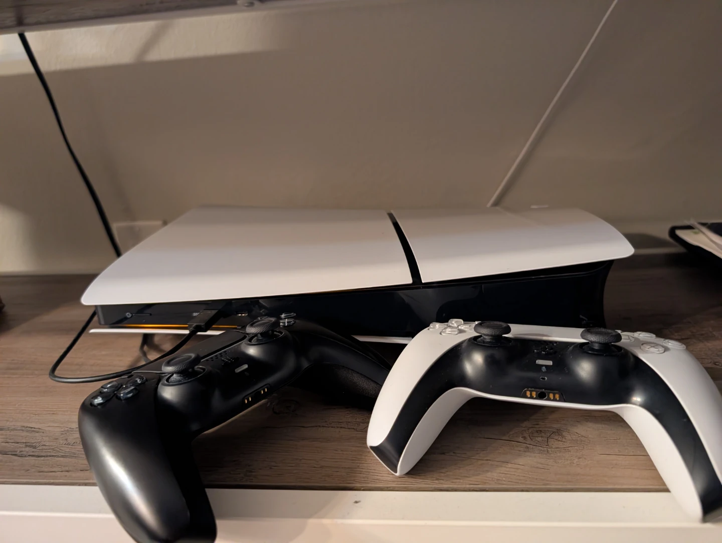 Sony PlayStation 5 (Digital Console) with Two Controllers