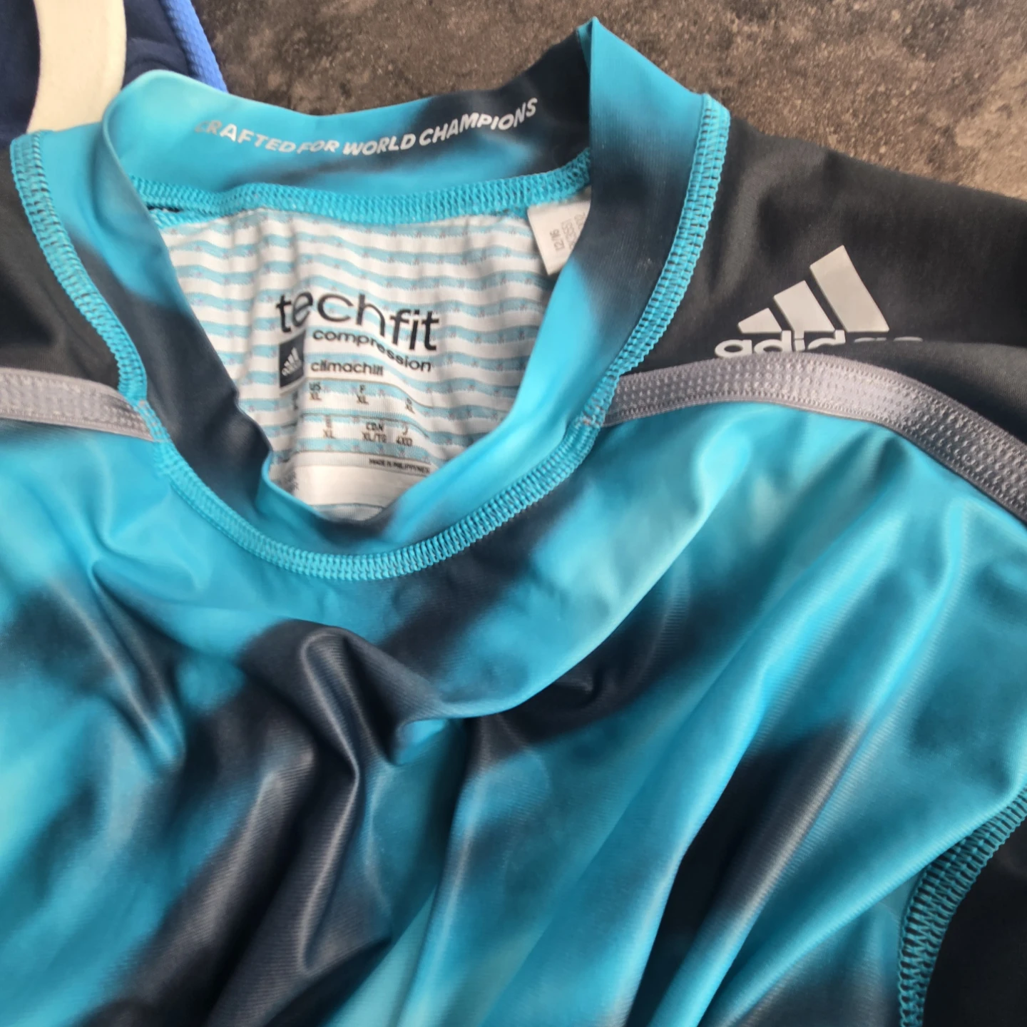 Adidas Men's XL Techfit Climachill compression 3/4 length sleeve - photo 4