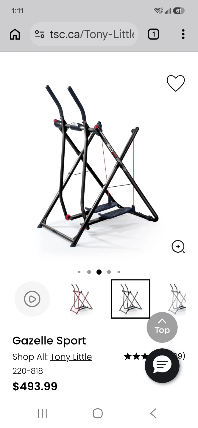 Gazelle Sport Fitness Stepper