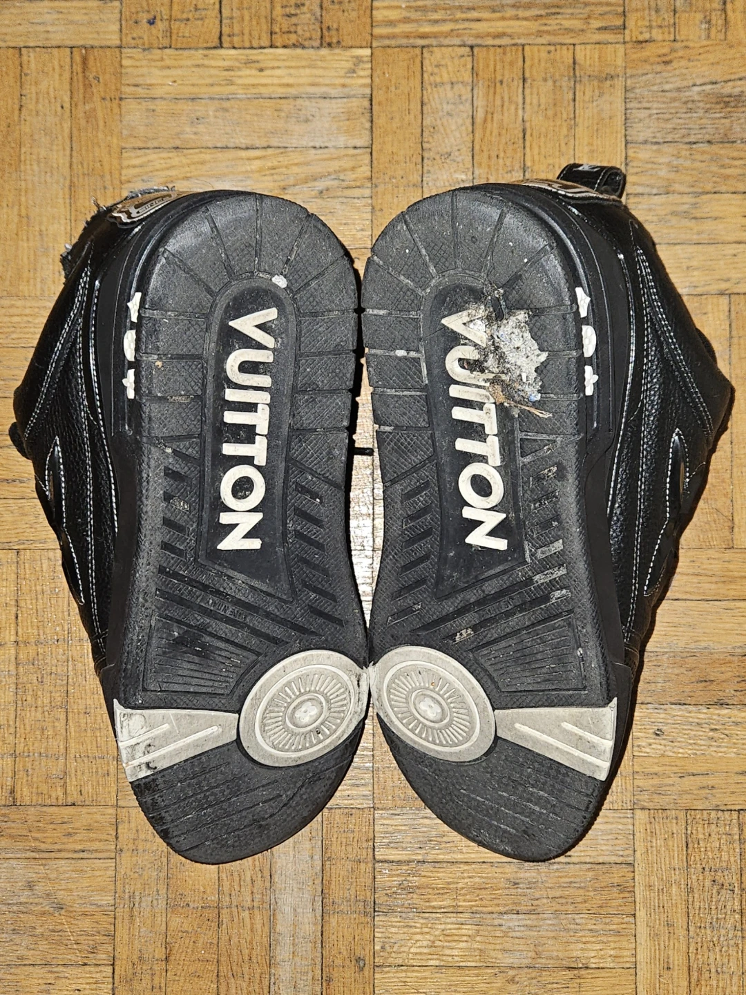 Authentic Louis Vuitton Black Skates Men's Sneakers - photo 3