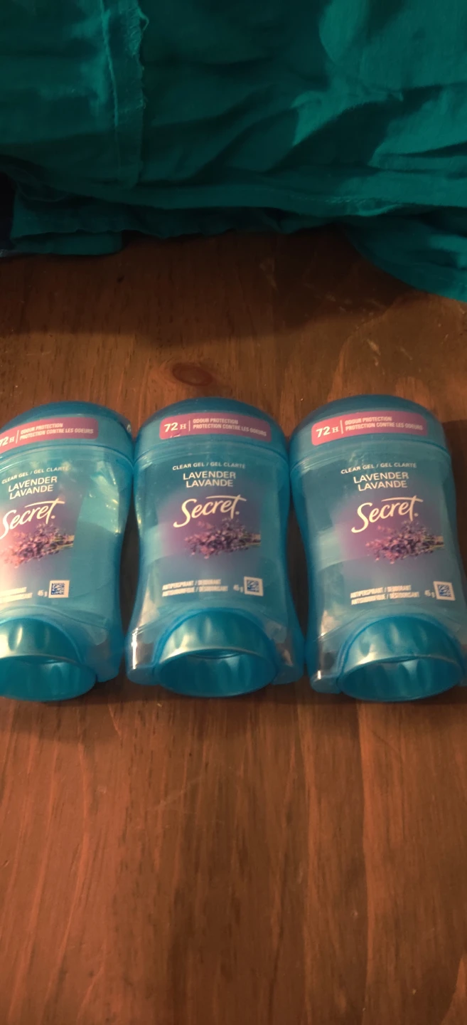 Secret Lavender Antiperspirant/Deodorant - 45g x3